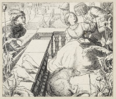 The Sleeping Palace by John Everett Millais